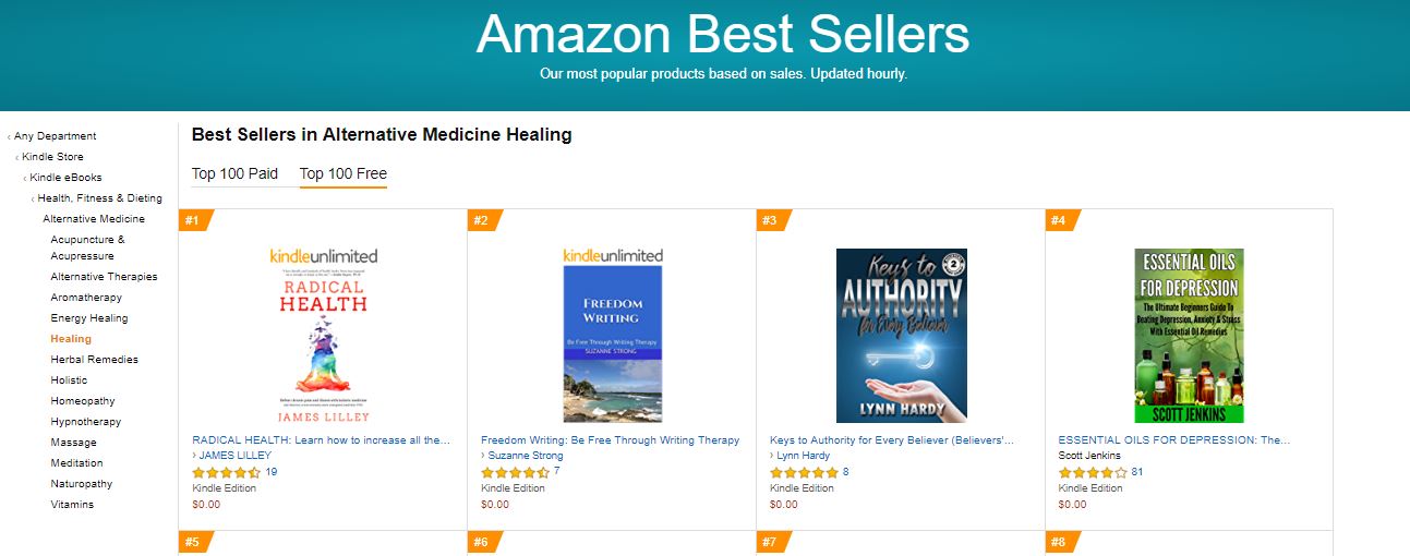 Number2FreedomWritingBestSellers