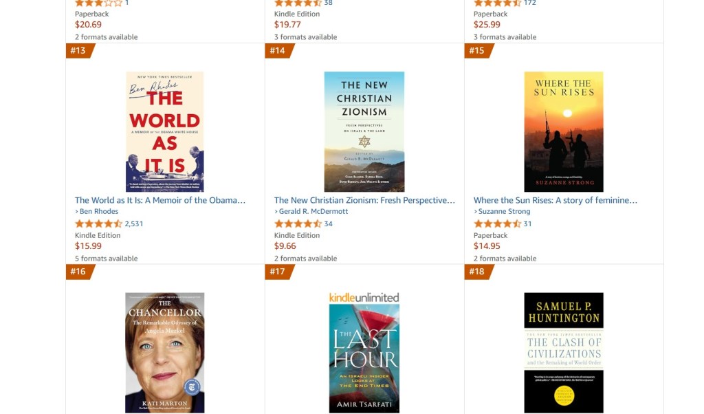 Where the Sun Rises – no.15 Best Seller in Canada&nbsp;Amazon